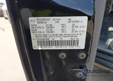 2006 Jeep Liberty Limited Edition из США, поврежденный, VIN 1J4GK58K36W240008